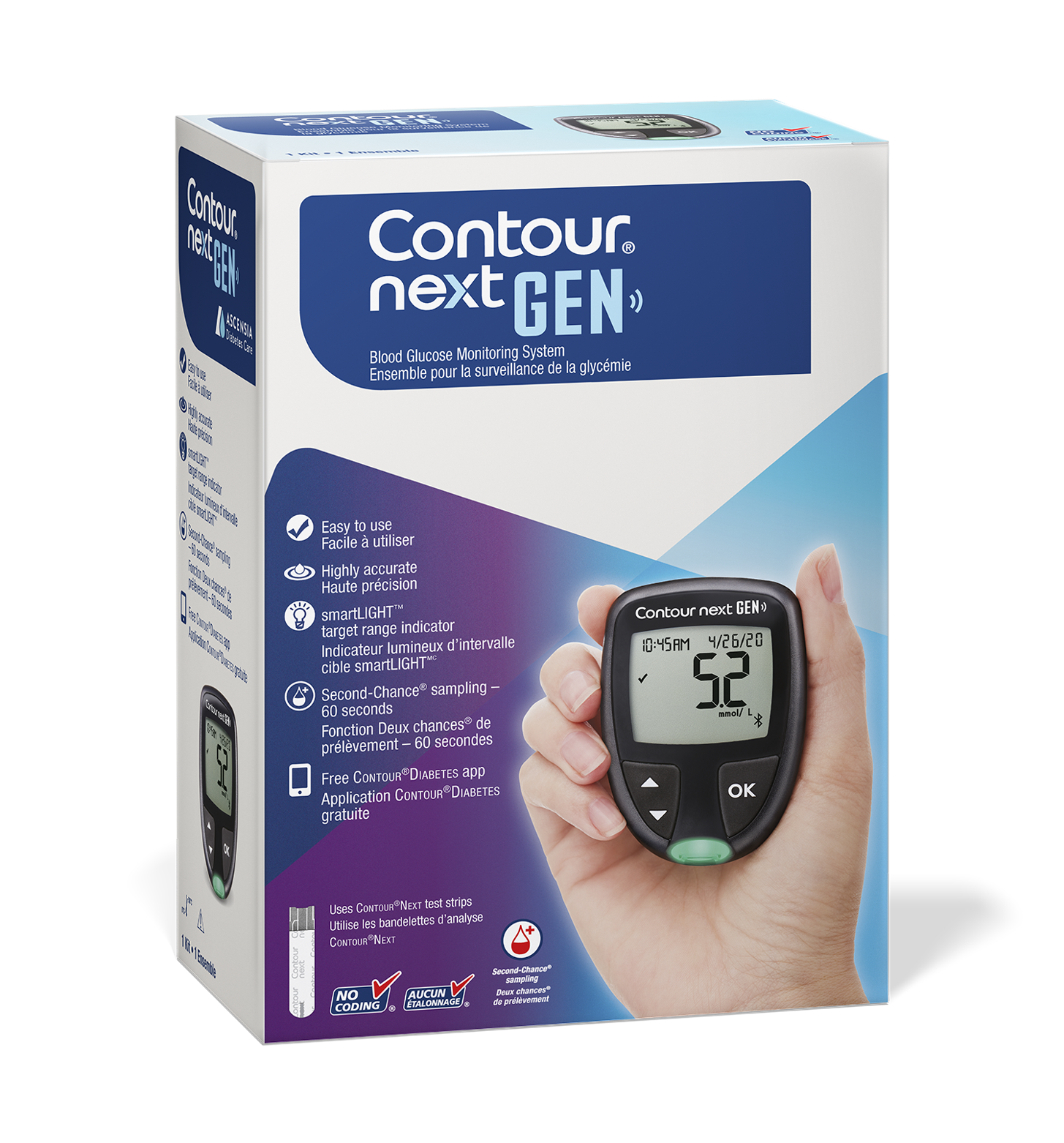 Contrôle Glycémique Précis avec l'Indicateur CONTOUR®NEXT