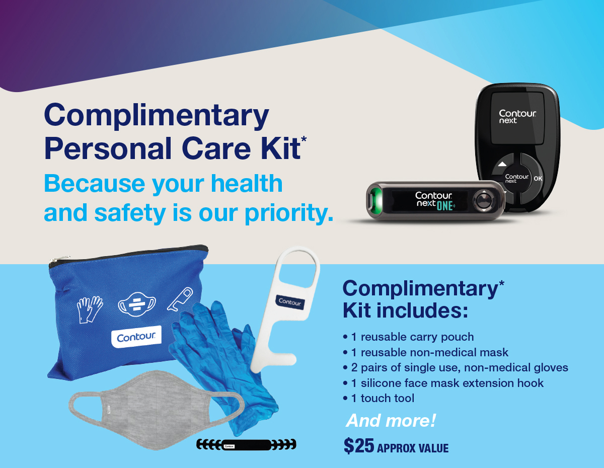 Complimentary Personal Care Kit* Ascensia Diabetes Canada
