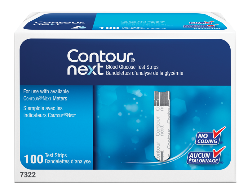 CONTOUR® NEXT Test Strips  Ascensia Diabetes Care Canada