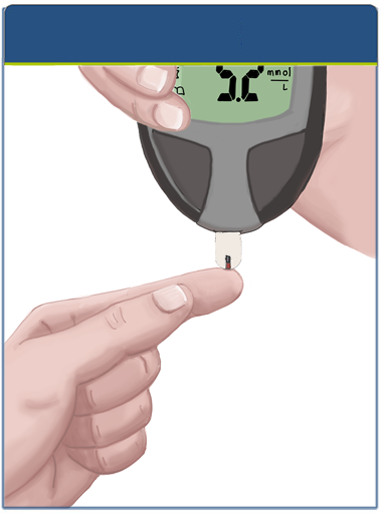 Test your blood sugar